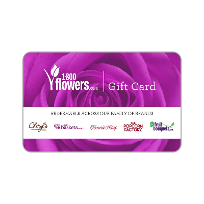 1-800-FLOWERS.COM<sup>®</sup> $75 Gift Card