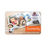 SHUTTERFLY<sup>®</sup> $25 Gift Card